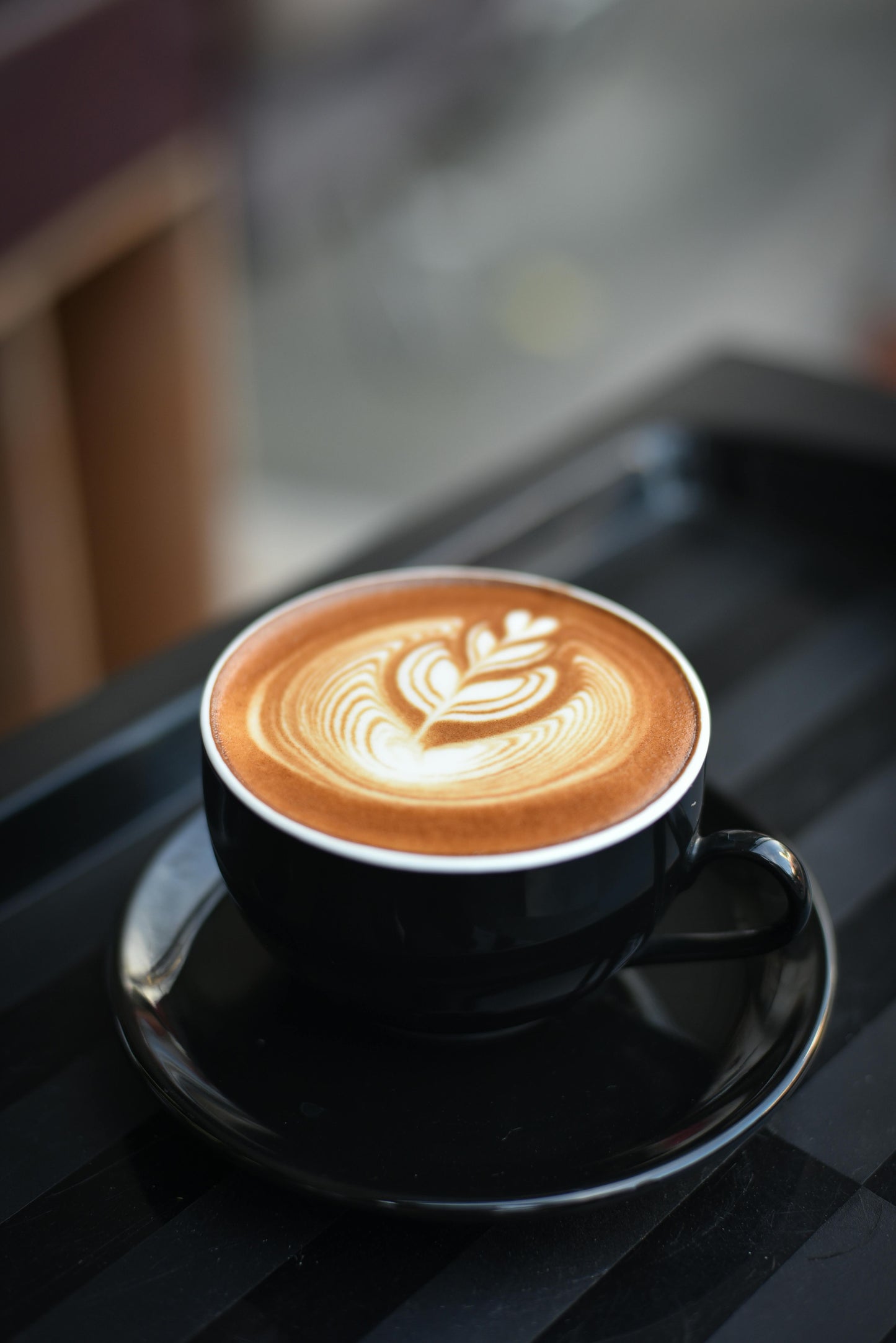 Klassische Keramik Kaffeetasse Weiß